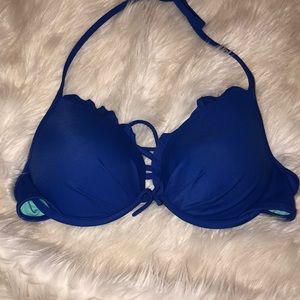 Victoria Secret royal blue bathing suit top